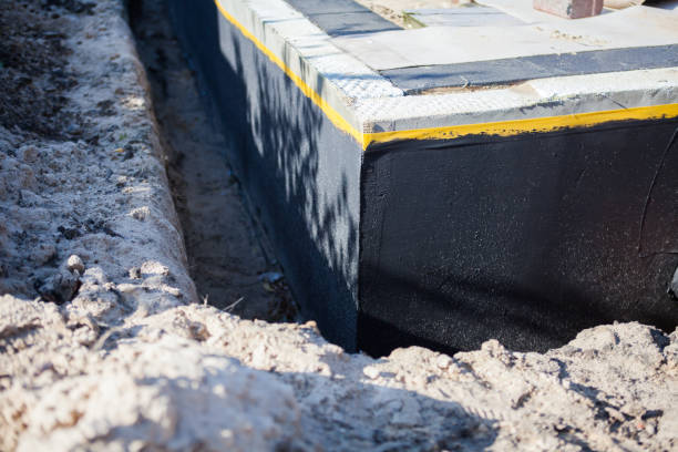 SJ Waterproofing Pros completing home waterproofing near Henderson, MI